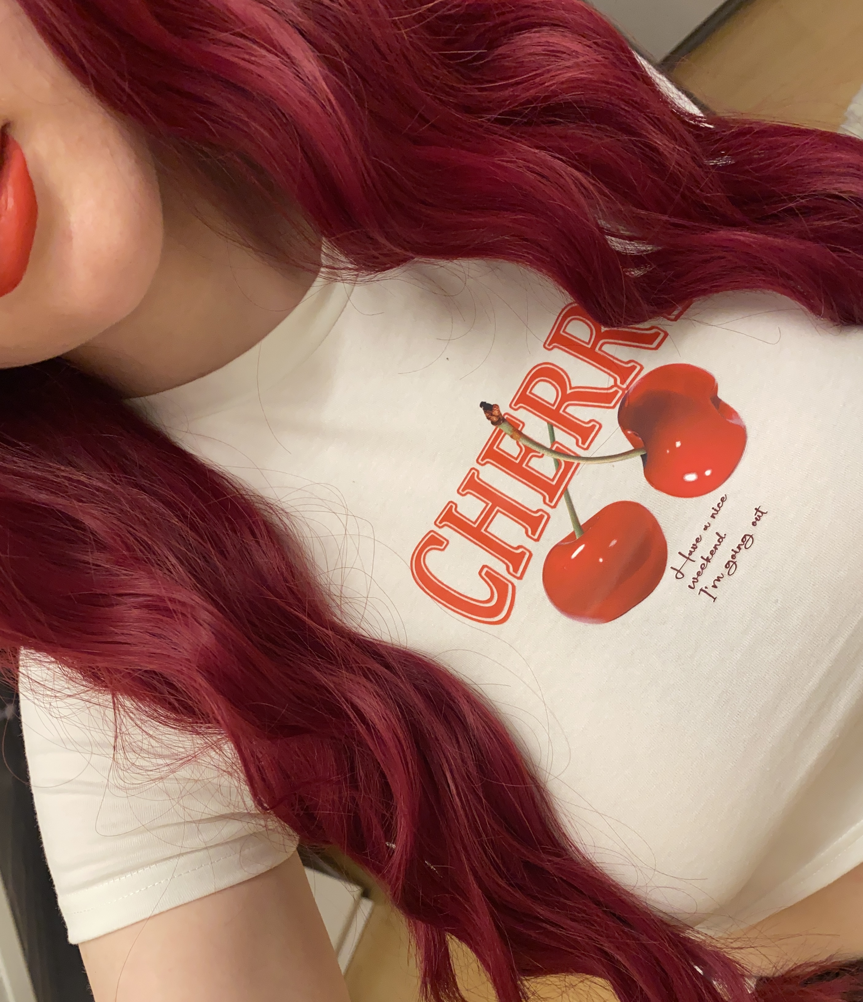 Red cherry girl 🍒