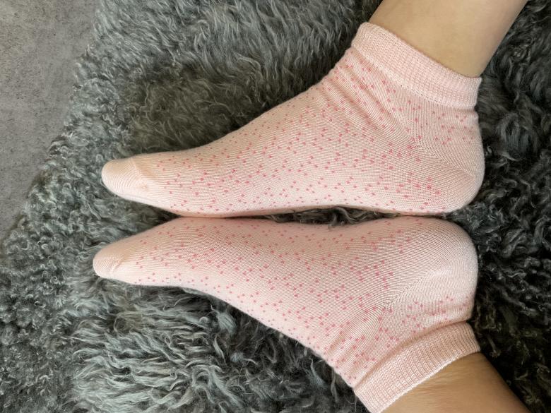 Rosa Sneaker Söckchen