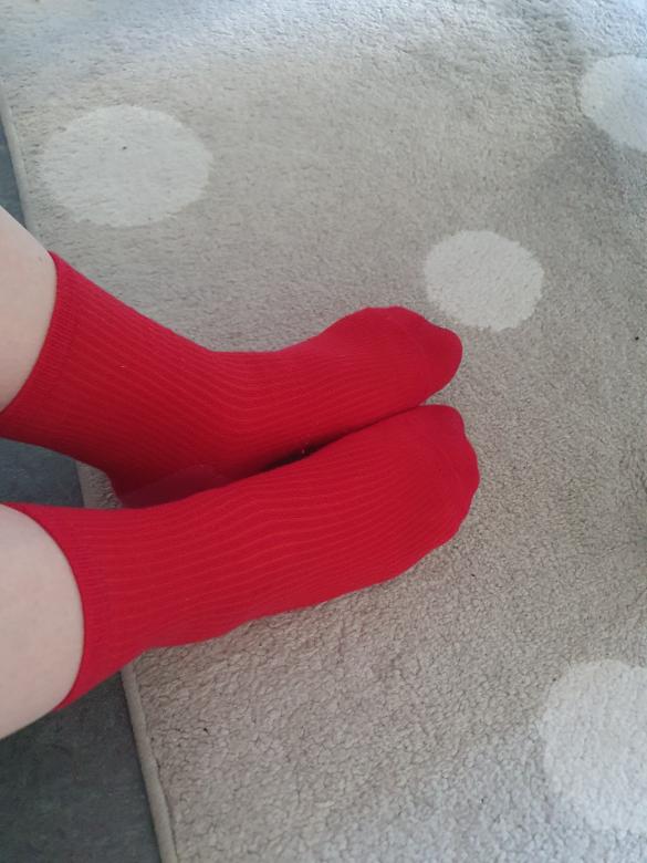 Rote Socken