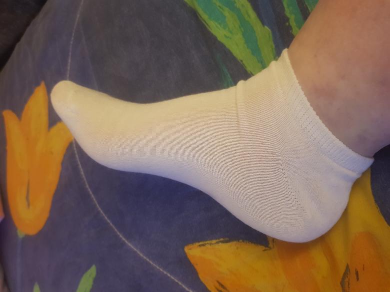 Weiße Socke, 39-42