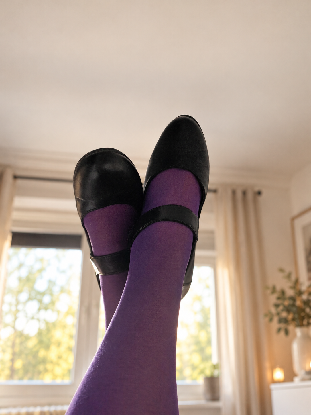 Elegante schwarze Schuhe