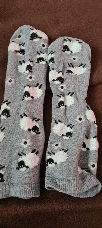 Getragene Socken