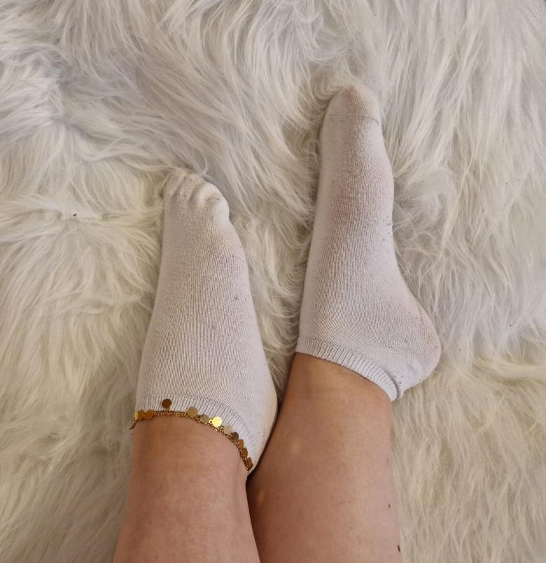 Weiße Socken