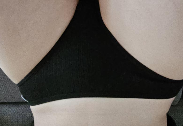 Getragenen Slip mit Trage Spuren