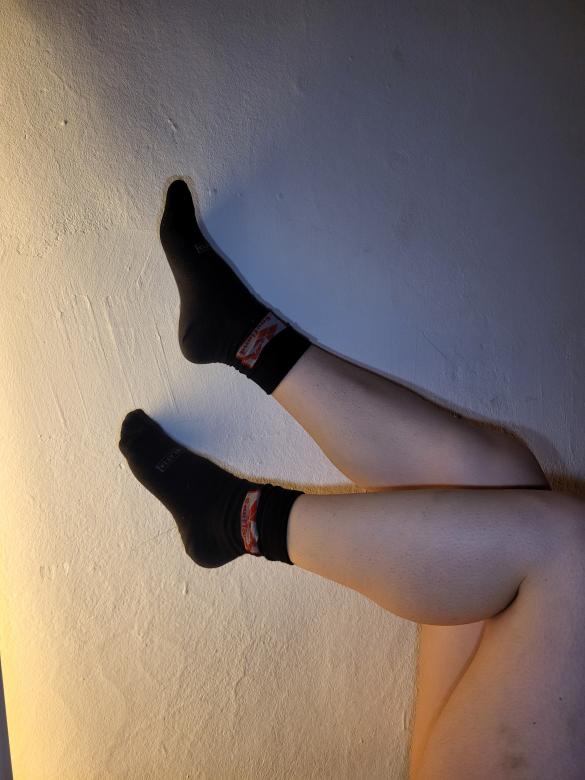 Verwaschene Festival-Socken ⛓️🖤