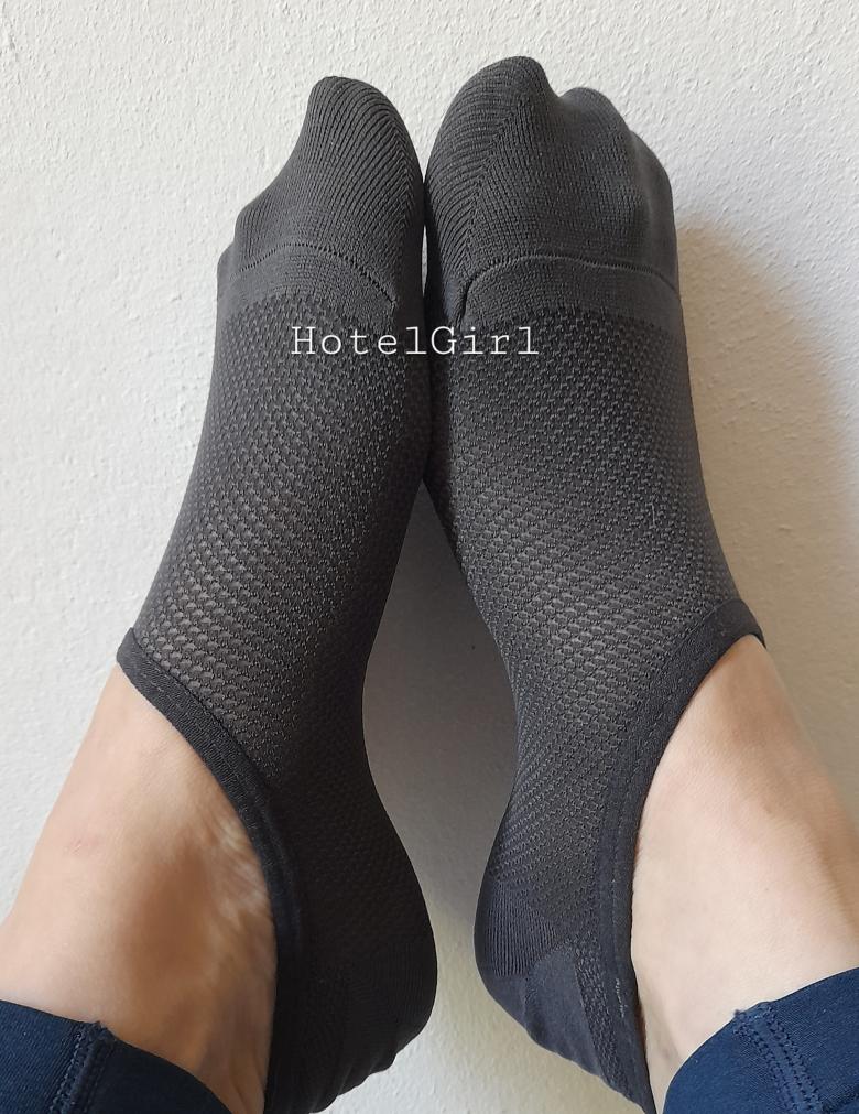 Meshsocken anthrazit