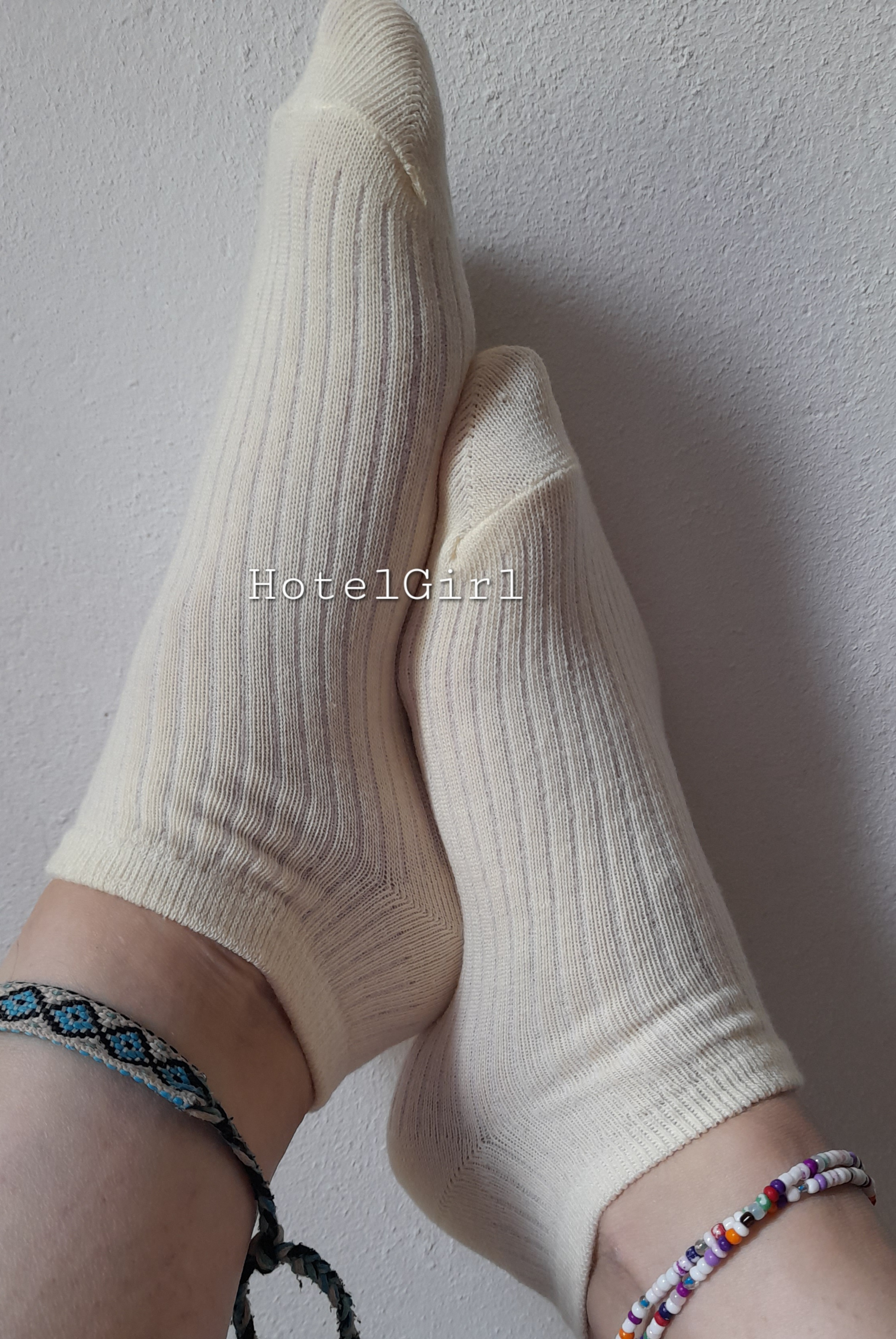 Gelbe Socken