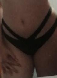 Bikinihose getragen