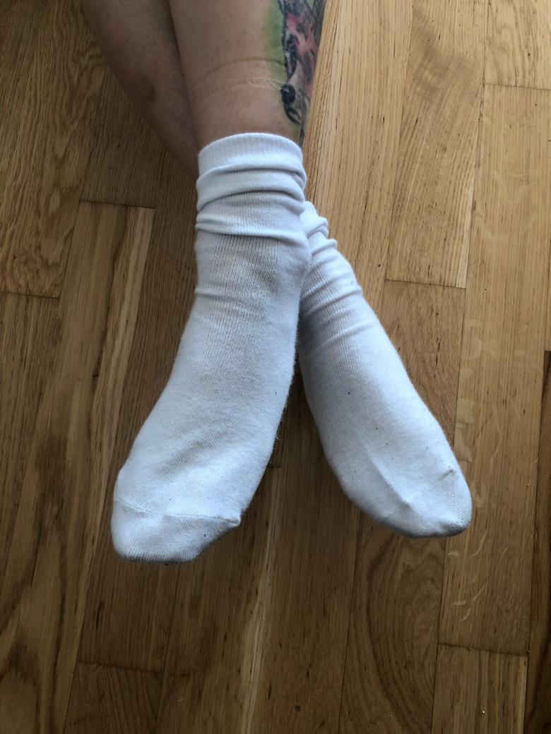 weiße Socken