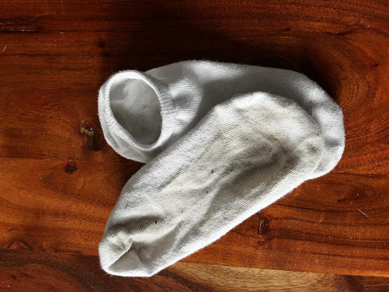 Socken weiß