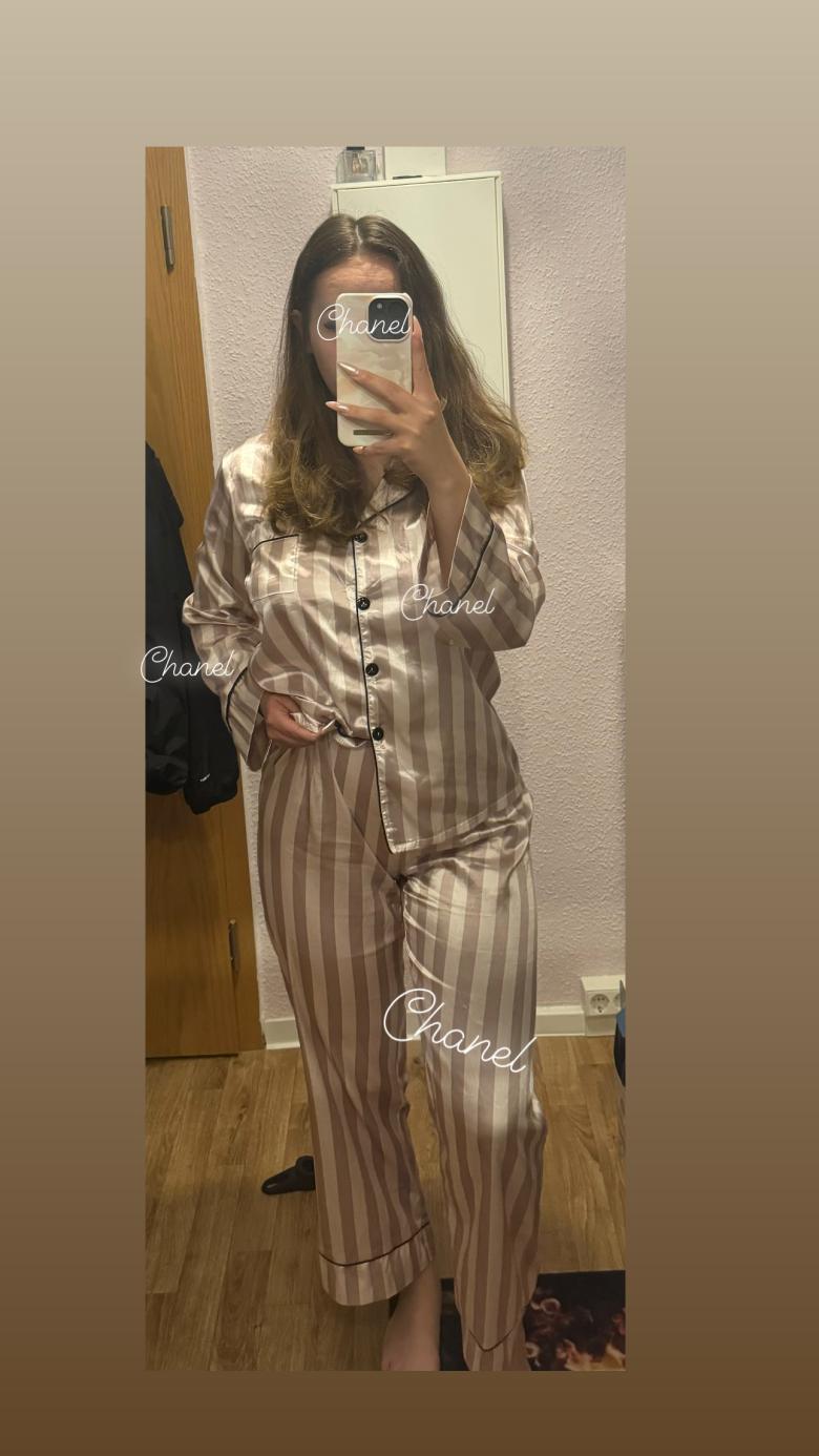 Pyjama Rosa Lang