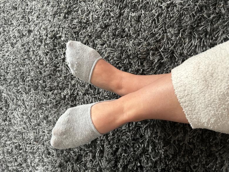 Stinkende verschwitzte Socken