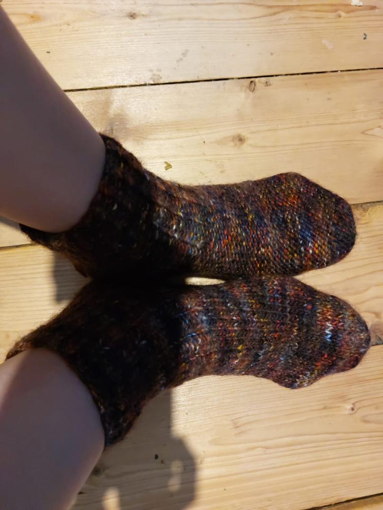 Wollsocken