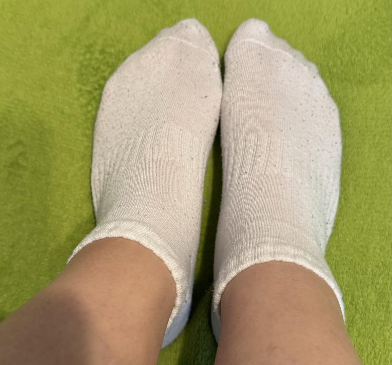 Weiße Socken