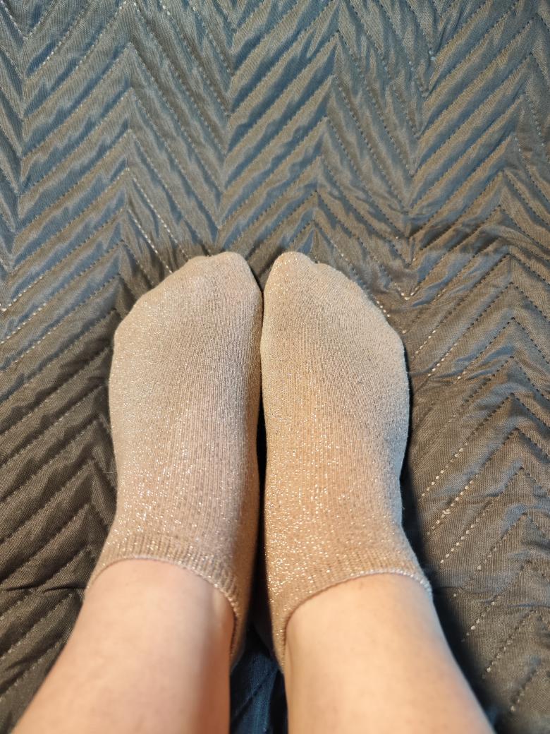 Glitzer Socken-Nach Wunsch-Gr.38