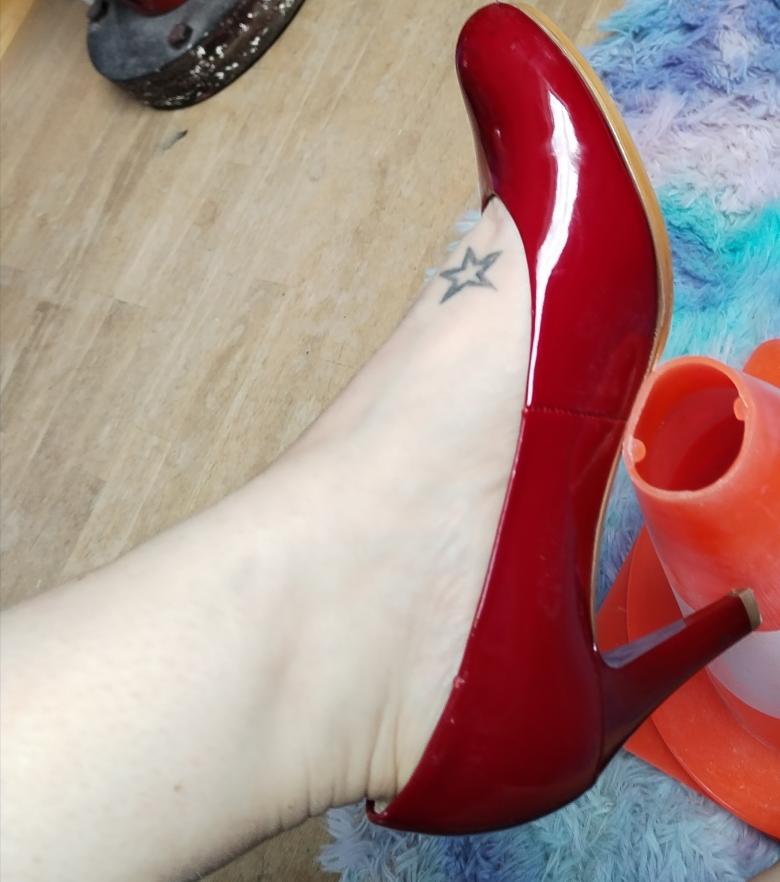 Absatz Spiele an meiner Pussy