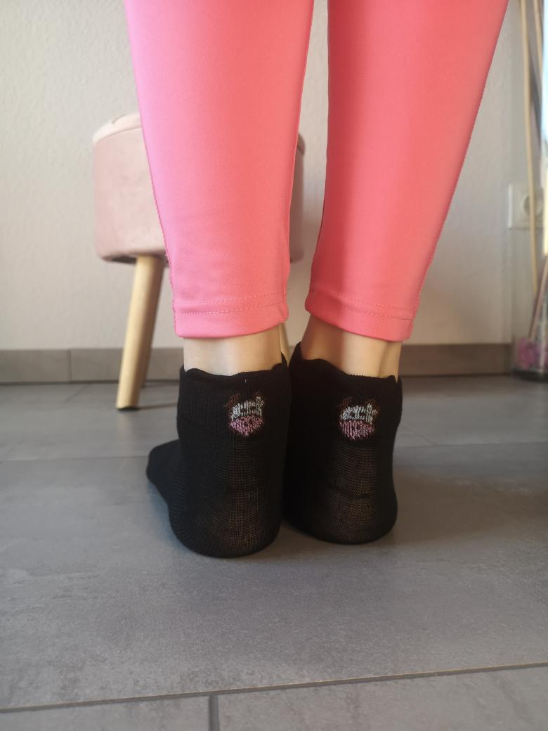 Schwarze geile Socken