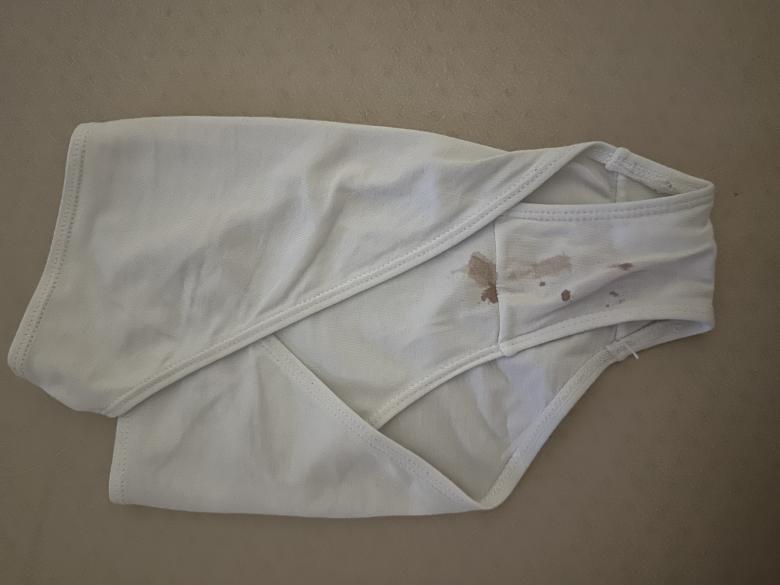 Weißer Slip
