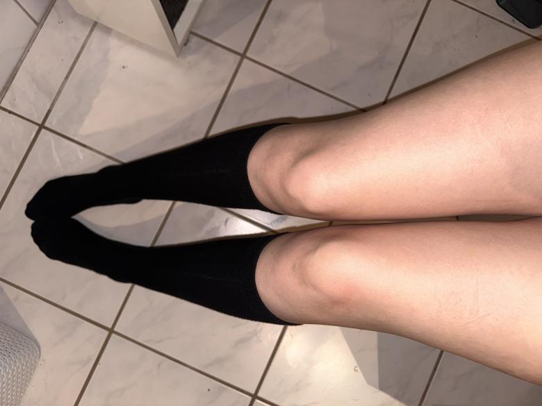 👅schwarze Kniestrümpfe👅