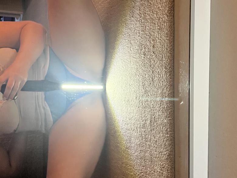 Blauer String