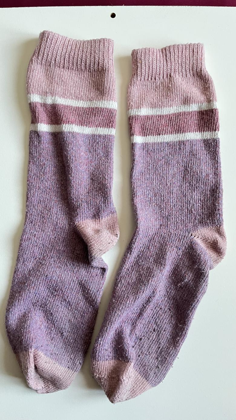 gestrickte Socken