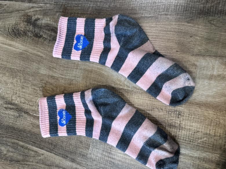 Gestreifte Socken