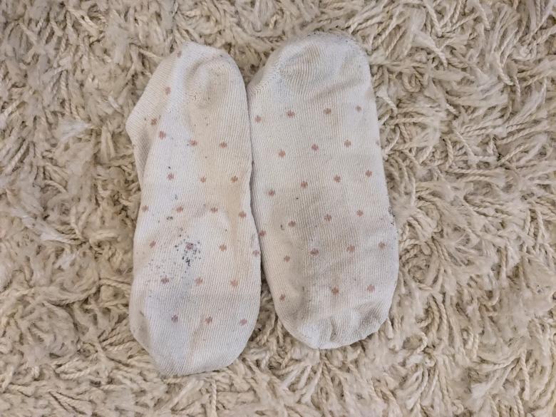 Getragene Sockis!