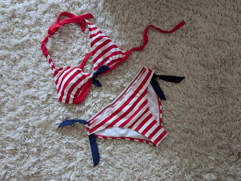 Getragener Bikini