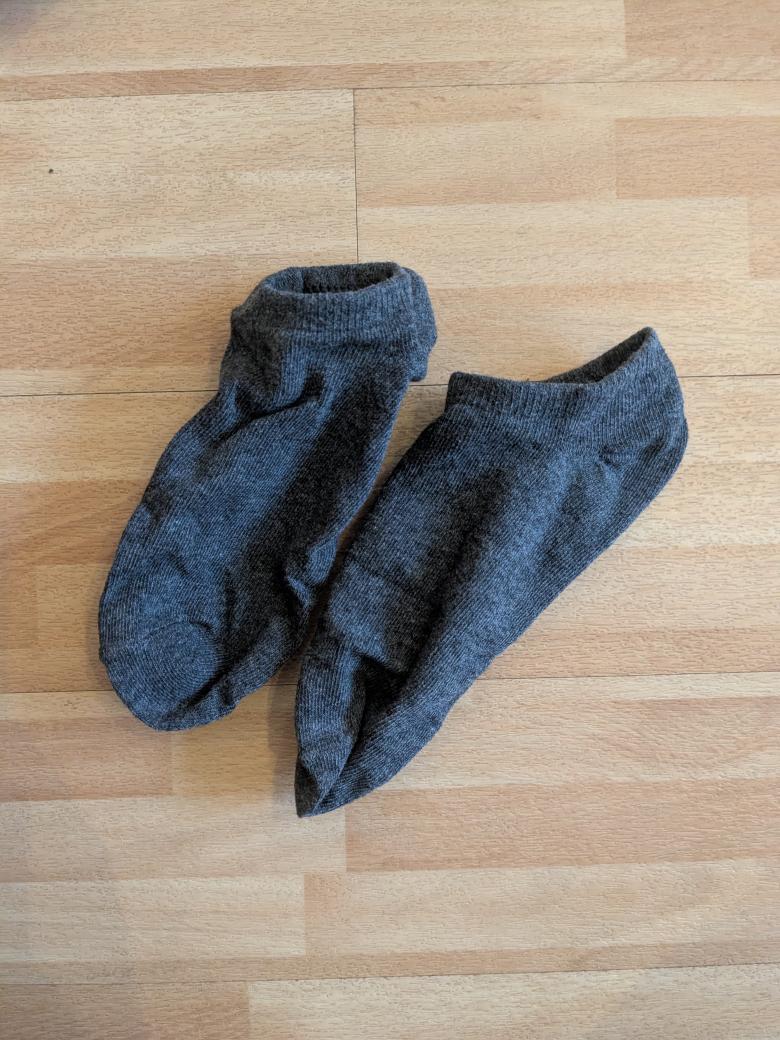 Graue Sockis