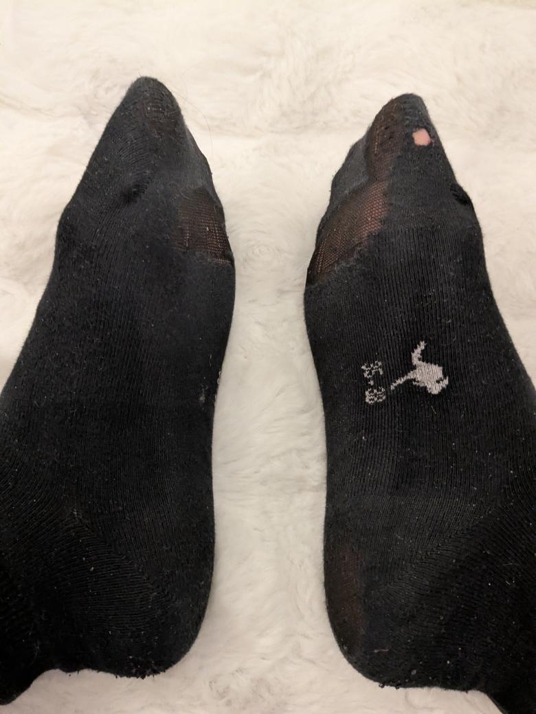 Durchgetanzte Socken