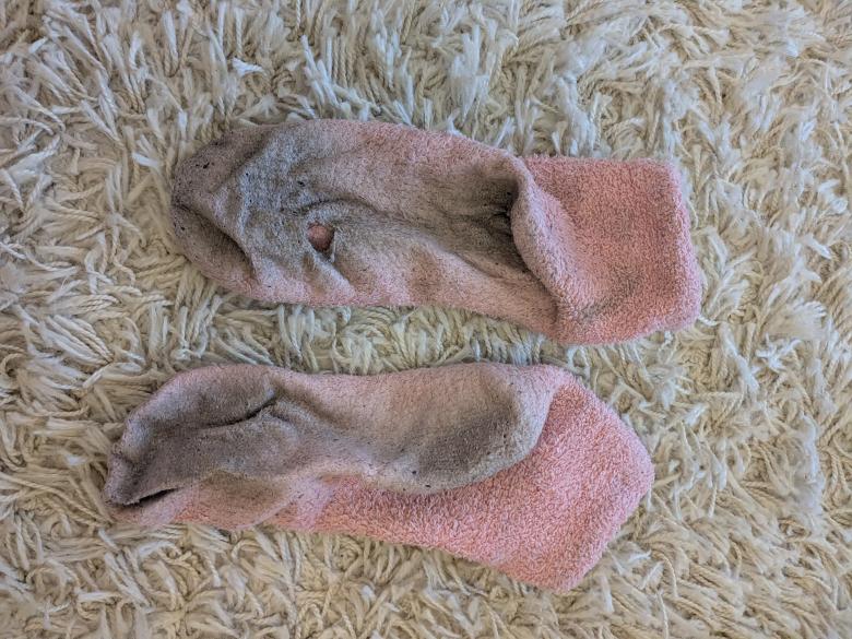 Getragene Sockis!