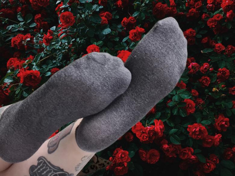 Enge sneker socken