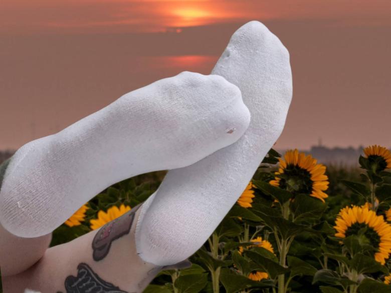 Enge sneker socken
