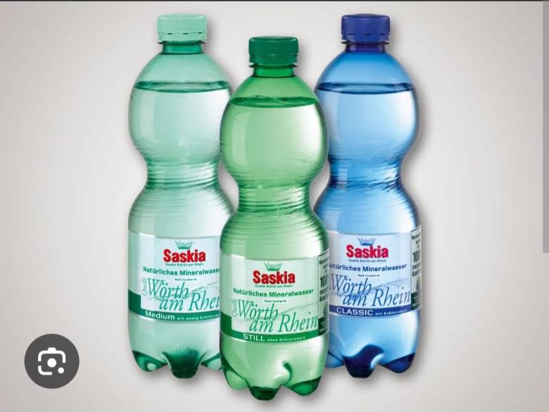 Flasche mit Exkret