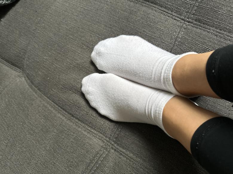 White socks